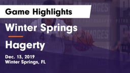 Winter Springs  vs Hagerty  Game Highlights - Dec. 13, 2019
