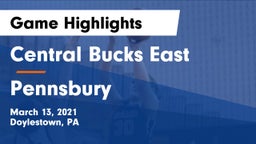 Central Bucks East  vs Pennsbury  Game Highlights - March 13, 2021