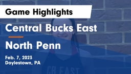 Central Bucks East  vs North Penn  Game Highlights - Feb. 7, 2023