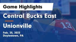 Central Bucks East  vs Unionville  Game Highlights - Feb. 25, 2023