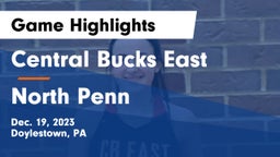 Central Bucks East  vs North Penn  Game Highlights - Dec. 19, 2023