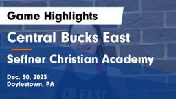 Central Bucks East  vs Seffner Christian Academy Game Highlights - Dec. 30, 2023
