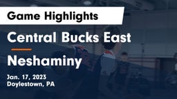 Central Bucks East  vs Neshaminy  Game Highlights - Jan. 17, 2023