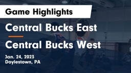 Central Bucks East  vs Central Bucks West  Game Highlights - Jan. 24, 2023