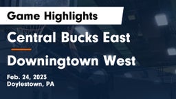Central Bucks East  vs Downingtown West  Game Highlights - Feb. 24, 2023