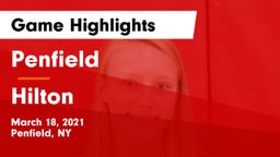 Penfield  vs Hilton  Game Highlights - March 18, 2021