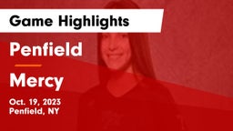 Penfield  vs Mercy Game Highlights - Oct. 19, 2023