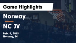 Norway  vs NC JV Game Highlights - Feb. 6, 2019