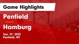 Penfield  vs Hamburg  Game Highlights - Jan. 27, 2023