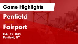 Penfield  vs Fairport  Game Highlights - Feb. 13, 2023