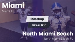 Matchup: Miami  vs. North Miami Beach  2017