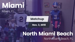 Matchup: Miami  vs. North Miami Beach  2018