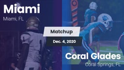 Matchup: Miami  vs. Coral Glades  2020