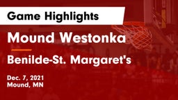 Mound Westonka  vs Benilde-St. Margaret's  Game Highlights - Dec. 7, 2021