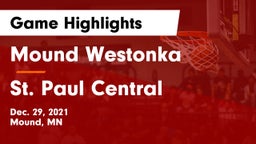 Mound Westonka  vs St. Paul Central  Game Highlights - Dec. 29, 2021