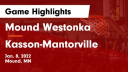 Mound Westonka  vs Kasson-Mantorville  Game Highlights - Jan. 8, 2022