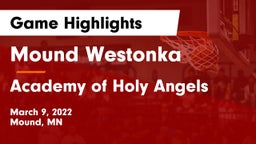Mound Westonka  vs Academy of Holy Angels  Game Highlights - March 9, 2022