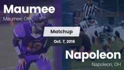 Matchup: Maumee  vs. Napoleon  2016