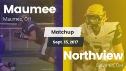 Matchup: Maumee  vs. Northview  2017