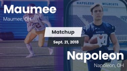 Matchup: Maumee  vs. Napoleon 2018