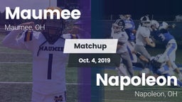 Matchup: Maumee  vs. Napoleon 2019