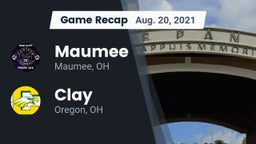 Recap: Maumee  vs. Clay  2021