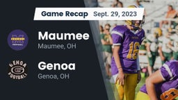 Recap: Maumee  vs. Genoa  2023