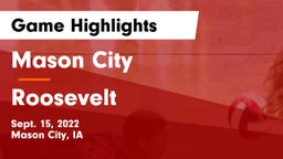 Mason City  vs Roosevelt  Game Highlights - Sept. 15, 2022