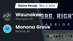 Recap: Waunakee  vs. Monona Grove  2018