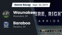 Recap: Waunakee  vs. Baraboo  2019