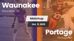 Matchup: Waunakee  vs. Portage  2019