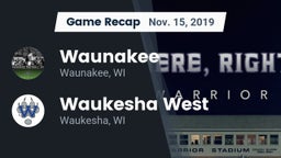 Recap: Waunakee  vs. Waukesha West  2019