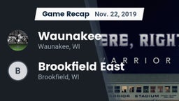 Recap: Waunakee  vs. Brookfield East 2019