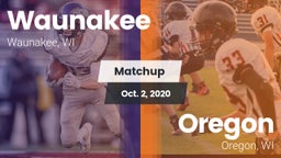 Matchup: Waunakee  vs. Oregon  2020
