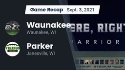 Recap: Waunakee  vs. Parker  2021