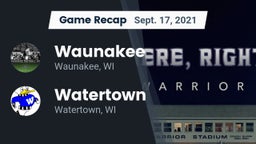 Recap: Waunakee  vs. Watertown  2021