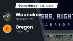 Recap: Waunakee  vs. Oregon  2021