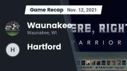 Recap: Waunakee  vs. Hartford 2021