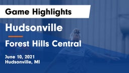Hudsonville  vs Forest Hills Central  Game Highlights - June 10, 2021