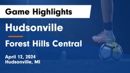Hudsonville  vs Forest Hills Central  Game Highlights - April 12, 2024