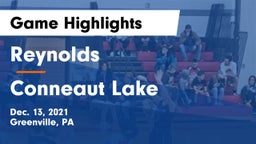 Reynolds  vs Conneaut Lake Game Highlights - Dec. 13, 2021
