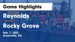 Reynolds  vs Rocky Grove Game Highlights - Feb. 7, 2022