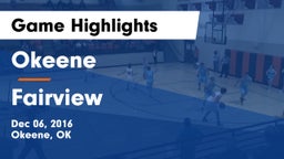 Okeene  vs Fairview  Game Highlights - Dec 06, 2016