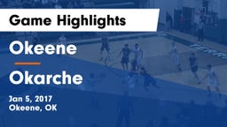 Okeene  vs Okarche  Game Highlights - Jan 5, 2017