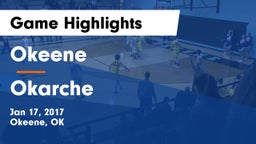 Okeene  vs Okarche  Game Highlights - Jan 17, 2017