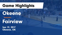Okeene  vs Fairview  Game Highlights - Jan 19, 2017