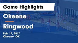 Okeene  vs Ringwood  Game Highlights - Feb 17, 2017