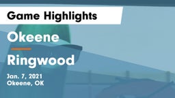 Okeene  vs Ringwood  Game Highlights - Jan. 7, 2021