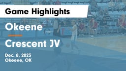 Okeene  vs Crescent JV Game Highlights - Dec. 8, 2023