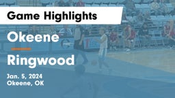 Okeene  vs Ringwood  Game Highlights - Jan. 5, 2024